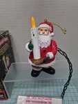 Mr Christmas Goodnight Lights Blow Out Santa's Candle To Turn Tree On Off. Fixed Price $29.99.