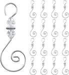 Increway Ornament Hooks, 30 Pcs Silver S-shaped Hangers Swirl Christmas. Fixed Price $17.71.