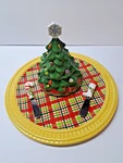 Temp-tations Special Edition Holiday Chip & Dip Platter W/spreaders No Train. Fixed Price $28.97.