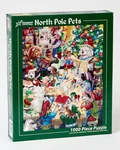 Vermont Christmas Co. Puzzle; North Pole Pets; Randy Wollenmann; 1000 Pieces. Fixed Price $17.95.