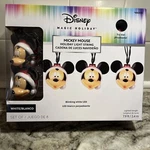 New Disney Christmas Magic Holiday Blinking Mickey Mouse Heads Led String Lights. Fixed Price $14.99.