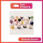 Ancadn 26PCS Ceramic Beads Lucky Cat Maneki Neko Porcelain Spacer Fo. Fixed Price $14.20.
