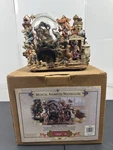 Grandeur Noel 2003 Animated Nativity Waterglobe Works Evaporated. Fixed Price $34.99.