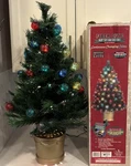 32 Hobby Lobby Fiber Optic Christmas Tree W/ Extra Color Wheel 30 Multi Balls. Fixed Price $89.99.