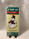Yard Art Do-it Yourself Patterns Skating Snowman Easy-to-follow Instructions. Fixed Price $12.00.
