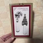 Mikasa Celebrations 2 Piece Spreader Set (christmas Themed) New!. Fixed Price $18.75.
