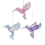 Kurt S. Adler Irridescent Hummingbirds Christmas Holiday Ornaments Set Of 3 P.... Fixed Price $25.78.