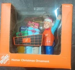 Depot Homer Figurine Pushing Cart Christmas Ornament 2013 New. Fixed Price $7.95.