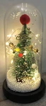 Rose Of Love Merry Christmas Tree Dome W/led Fairy Lights Snow Holiday Decor. Fixed Price $24.99.