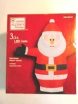 Set Of 2 3FT Snowman With Gift Box Lighted Christmas Inflatable Home Holiday. Fixed Price $40.00.