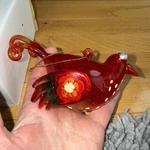 Vintage Glass Ornament-classic Cardinal 5.5 Inches Christmas Tree Ganz. Fixed Price $19.90.