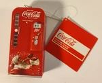 Kurt Adler Coca Cola Vending Machine Christmas Ornament Red. Fixed Price $8.99.