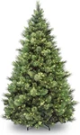 National Tree Company 6.5FT Pre-lit Carolina Pine Christmas 650 Light,green. Fixed Price $211.41.