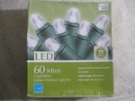 60 Mini Lights Led Cool White String Christmas Tree Decoration New. Fixed Price $6.99.