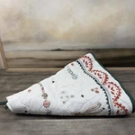 Pottery Barn Kids Riley Sheehey Christmas Tree Skirt Monogrammed Spot Read Nwot. Fixed Price $49.95.