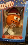 Kurt Sadler M&ms Christmas Orange Ornament In Box. Fixed Price $15.00.