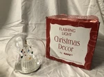 New Vintage Flashing Light Multicolor Christmas Tree By Ganz Holiday Glass Decor. Fixed Price $28.49.