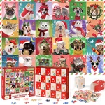Advent Calendar 2024 Christmas Jigsaw Puzzles, Dogs & Cats. Fixed Price $27.92.