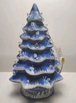 Mr. Christmas Light-up Led 15" Hanukkah Tree New With Tag Blue Very Rare Nos Vgc. Fixed Price $129.95.
