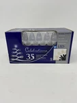 Celebrations 35 Led White C6 Pinecone Christmas Light String Set New. Fixed Price $9.99.