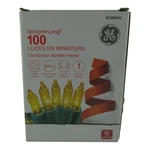 Ge String-a-long 100 Miniature Lights Yellow Green Wire Indoor Outdoor Set. Fixed Price $5.66.