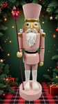 Jingles & Joy Holiday Christmas Nutcracker Decor 13 Pastel Pink New. Fixed Price $32.00.