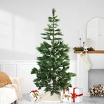 Northlight 7' X 48" Needle Pine Artificial Christmas Tree - Clear Rice Led. Fixed Price $426.49.