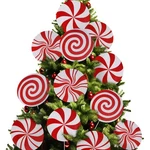 Rinoly 12 Pcs Candy Cane Christmas 8 Inches (ornament Size), Red. Fixed Price $25.63.