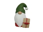 Christmas Gnome With Decorated Gift Box - New By Blossom Bucket #13766. Fixed Price $15.99.