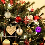 24PACK 1.96 Inch Shatterproof Christmas Balls Ornaments For Tree Holiday Decor. Fixed Price $11.03.