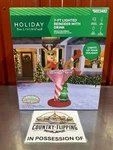 Holiday Living Reindeer With Drink Glass 7FT Inflatable Christmas Taylor Swift. Fixed Price $225.00.