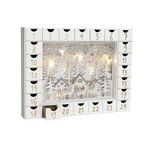 Pioneer-effort Christmas Wooden Advent Calendar With 24 Drawers To Fill White. Fixed Price $77.99.