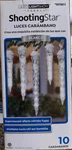 Gemmy Lightshow Shooting Star White & Blue Led Icicle - 10 Ct Set Holiday. Fixed Price $42.99.