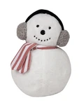 Brentwood Snowman Plush Pillow 18" Christmas Holiday Home Decorations New. Fixed Price $17.99.