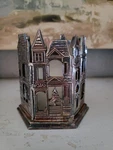 Vintage Reed Barton Silverplate Christmas Village Votive Candle Holder. Fixed Price $16.10.