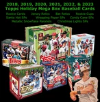 2018-2023 Topps Holiday U Pick 50% Off 4+ Rc Sp Relic Metallic Ornament. Fixed Price $5.99.