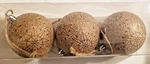 Ikea Holiday Ornaments Alchemy Stars Hearts Design Set Of 3 Round Hanging. Fixed Price $14.99.