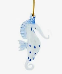 Beachcombers Glass Glow In The Dark Seahorse Coastal Nautical Christmas Ornament. Fixed Price $12.88.