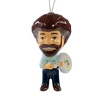 Bob Ross Artist Ruz Christmas Tree Hanging Ornament 4.25" New. Fixed Price $5.99.
