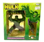 Kurt Adler The Incredible Hulk Mavel Piece Xmas Holiday Ornament Set 2003. Fixed Price $16.95.