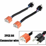 2X Ceramic H4 Hi Heat Headlight Headlamp Bulb Wiring Harness Socket Plug. Fixed Price $8.99.