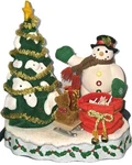 Avon Wonderful Countdown To Christmas Talking Lights Snowman Advent Tree. Fixed Price $57.99.