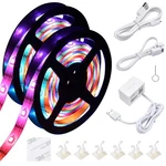 Xcceries 13" Wifi Led Strip Light Kit With App Control Alexa 5050 Rgb Clearence. Fixed Price $52.90.
