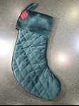 Wondershop Target Green Velvet Feel Sequin Christmas Stocking. Fixed Price $14.99.