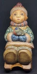 Vintage G. Debrekht Winter Wandering Figurine Russian Sleigh Ride Series 1200. Fixed Price $29.99.