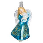 Old World Christmas Glistening Snowflake Angel Glass. Fixed Price $37.99.