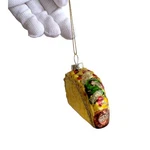 Old World Christmas - Glass Blown Taco Ornament. Fixed Price $20.00.