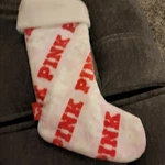Victoria Secret Christmas Stocking-pink/white/red Nwt 2020 Ltd. Edition. Fixed Price $6.00.
