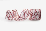 2.5"X10 Yd Candy Cane Ribbon. Fixed Price $89.99.