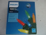 Philips 100 Led Mini Lights Multicolor With Green Wire. Fixed Price $14.95.